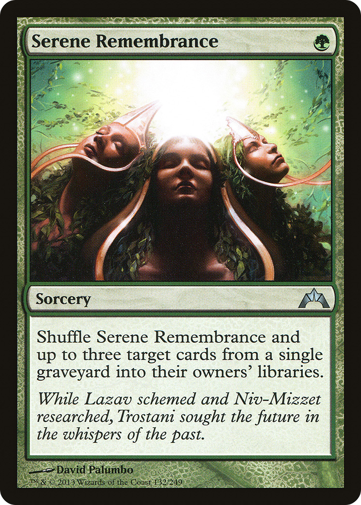 Souvenir serein (GTC-132) - Gatecrash Foil 