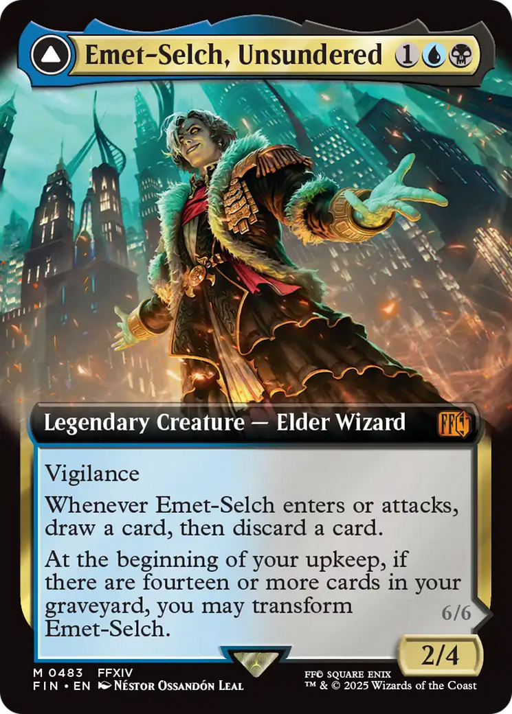 Emet-Selch, Unsundered (Extended Art) (FIN-483) - FINAL FANTASY: (Extended Art) Foil