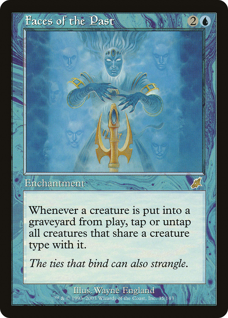 Faces of the Past (SCG-035) - Scourge Foil