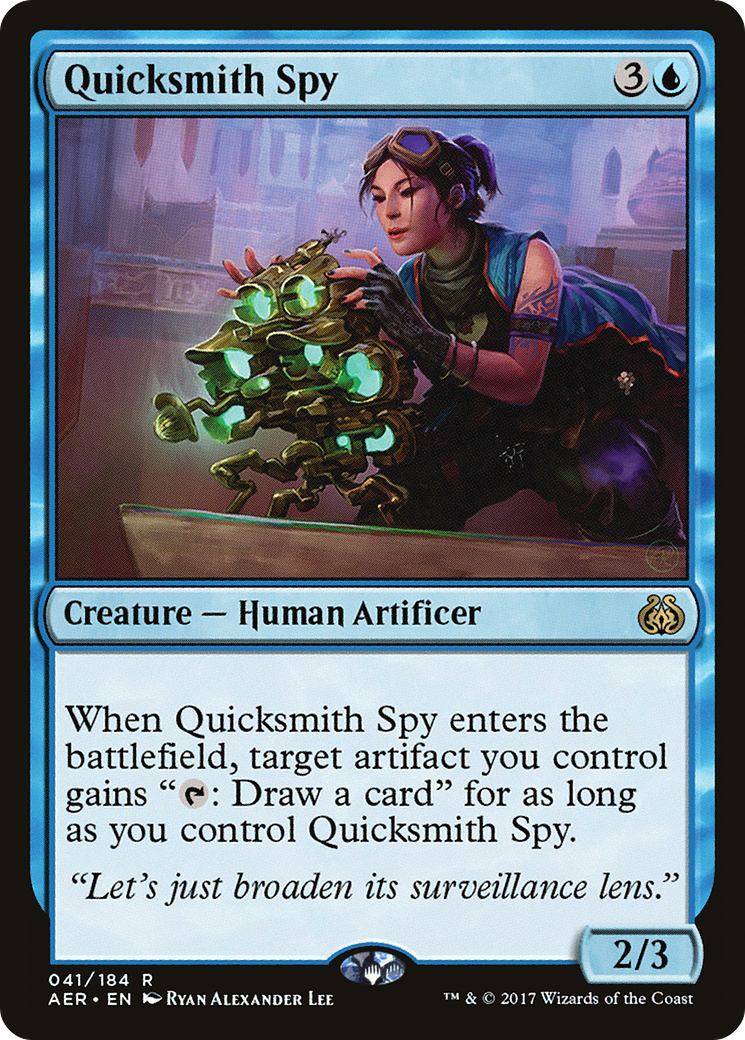 Quicksmith Spy (AER-041) - Révolte éthérique