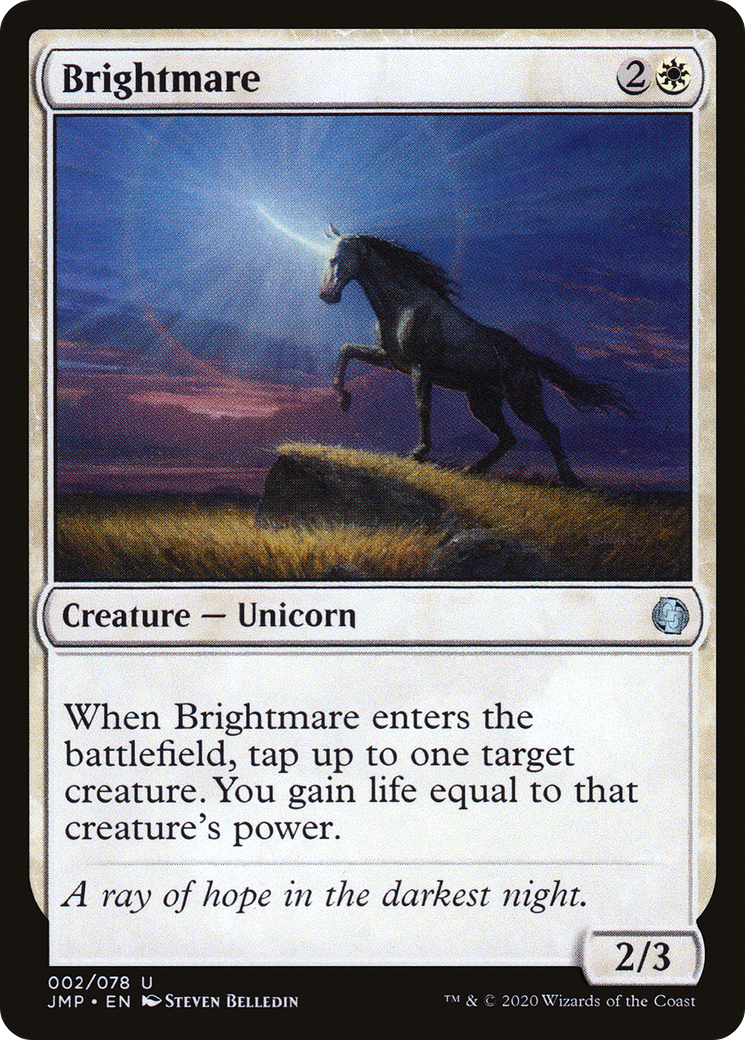 Brightmare (JMP-002) - Démarrage rapide