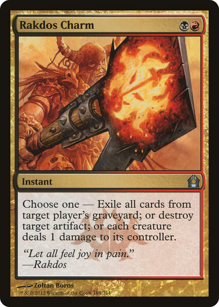 Rakdos Charm (RTR-184) - Return to Ravnica