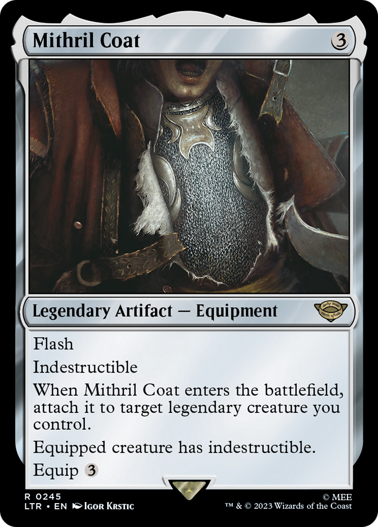 Manteau en mithril (LTR-245) - Le Seigneur des anneaux : Contes de la Terre du Milieu
