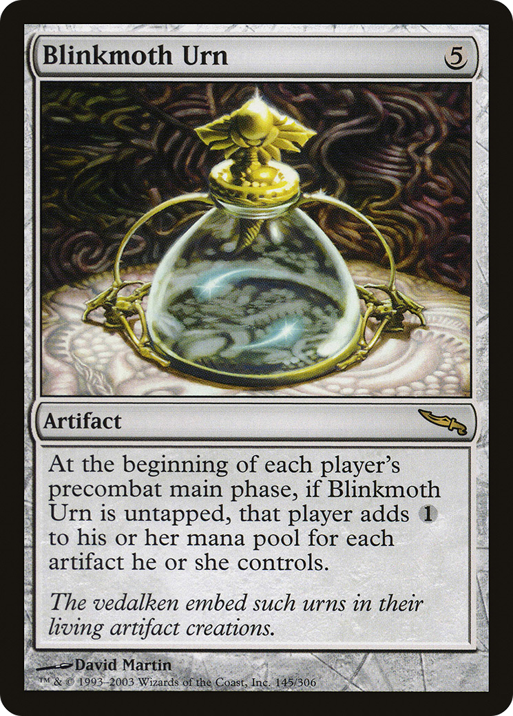 Urne Blinkmoth (MRD-145) - Feuille Mirrodin 