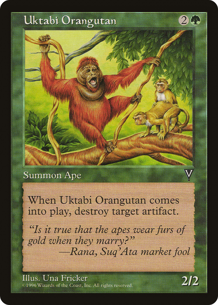 Orang-outan d'Uktabi (VIS-123) - Visions