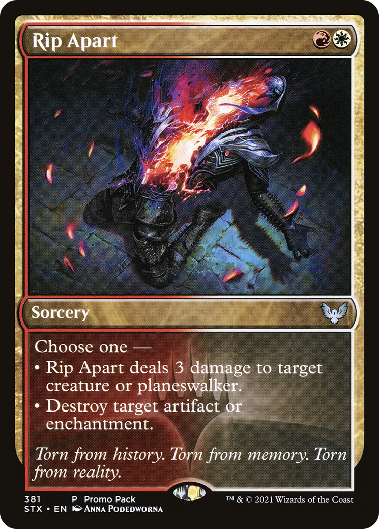 Rip Apart (STX-381) - Strixhaven : École des mages (Foil) 