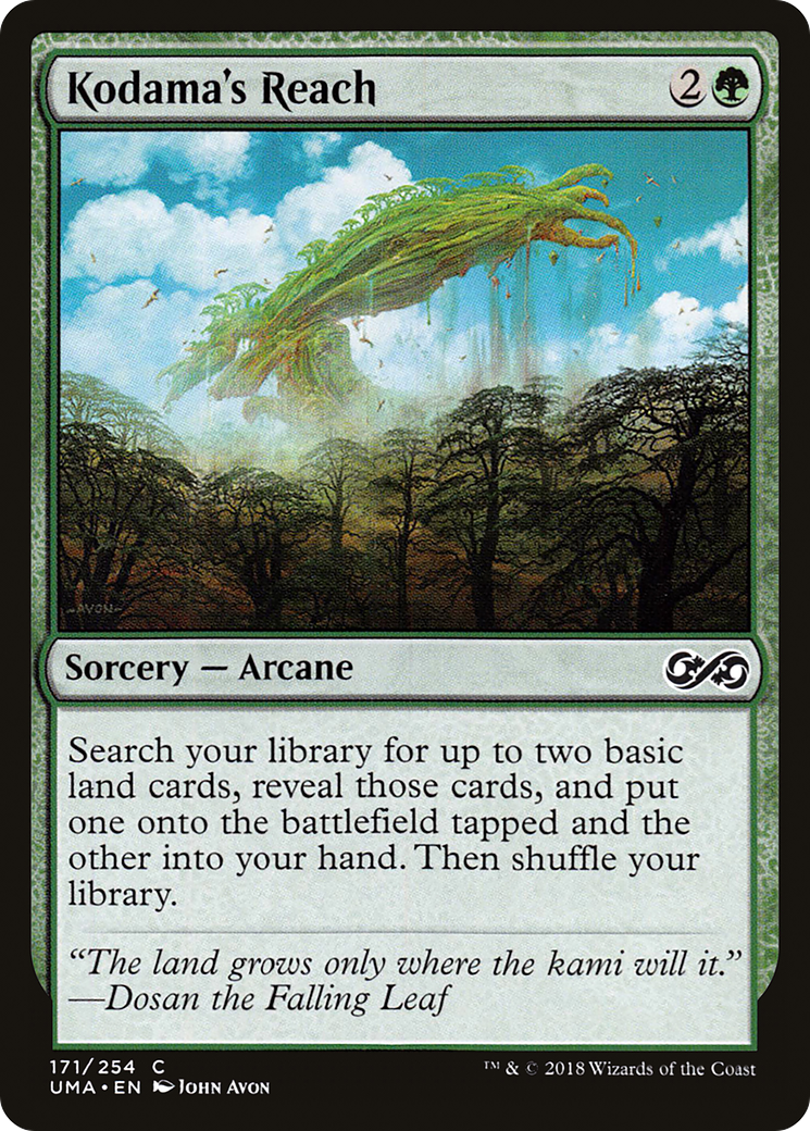 Kodama's Reach (UMA-171) - Ultimate Masters Foil 