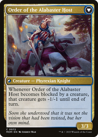 Ordre du Miroir // Ordre de l'Armée d'Albâtre (MOM-072) - Marche de la Machine Foil 