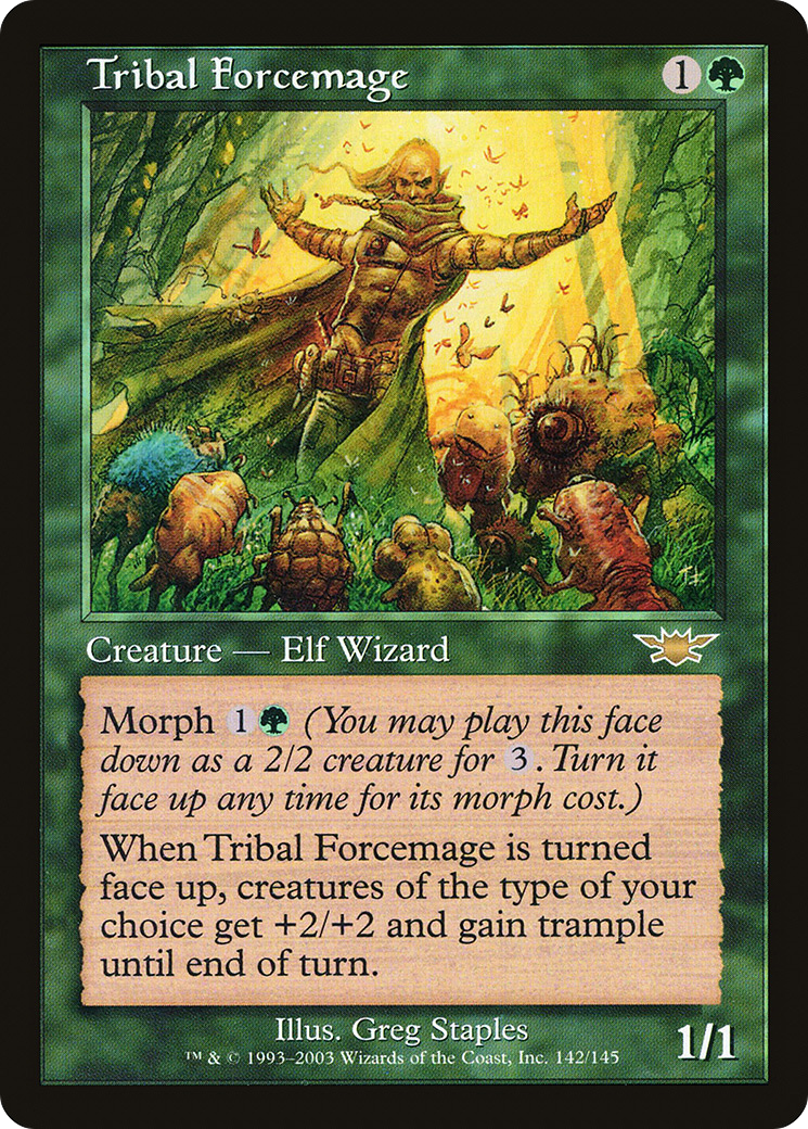 Mage de Force Tribal (LGN-142) - Legions Foil 