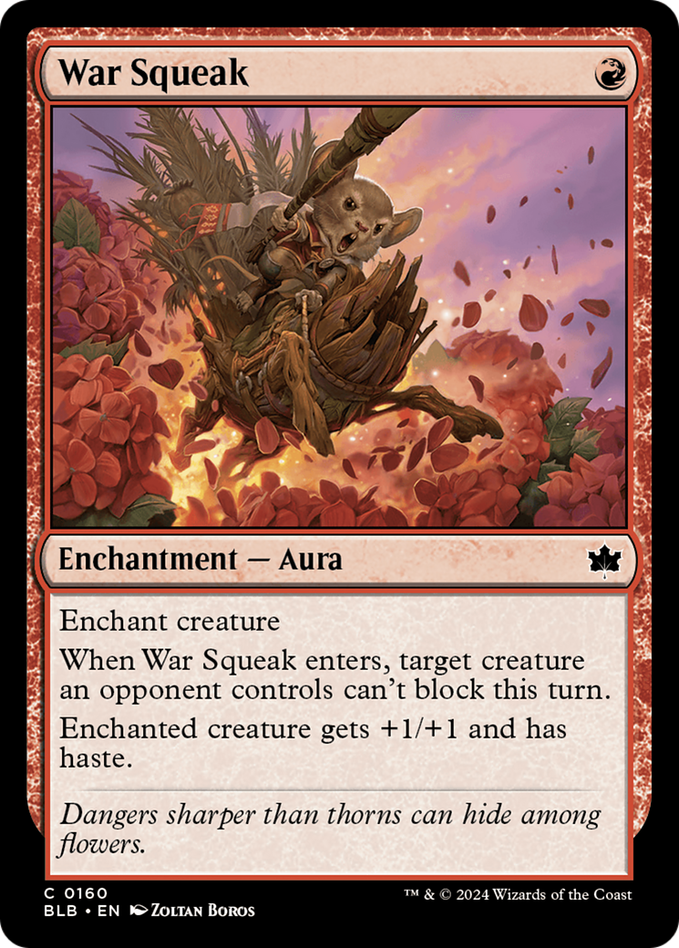 War Squeak (BLB-160) - Bloomburrow 