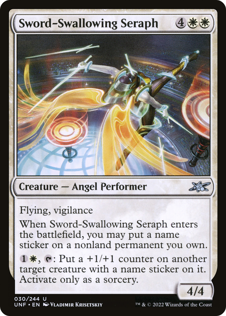 Séraphin avaleur d'épées (UNF-030) - Unfinity Foil