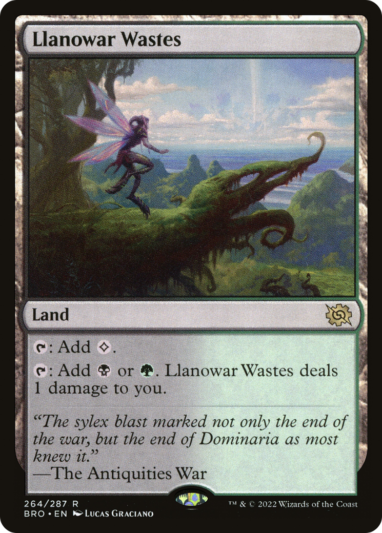 Llanowar Wastes (BRO-264) - The Brothers' War
