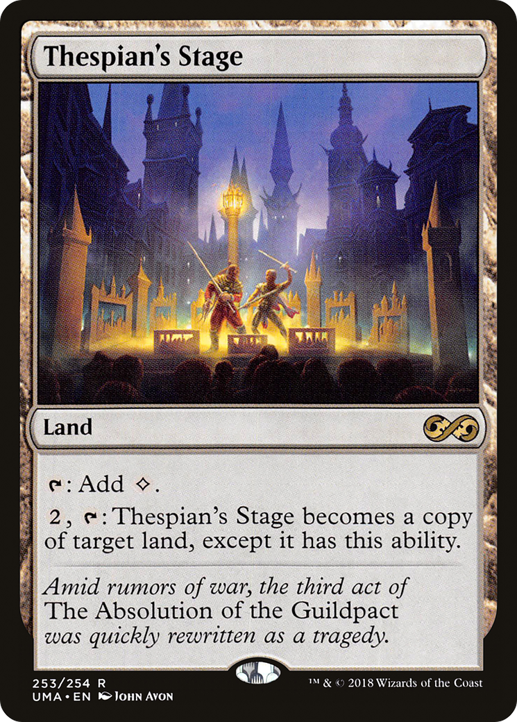 Thespian's Stage (UMA-253) - Ultimate Masters Foil
