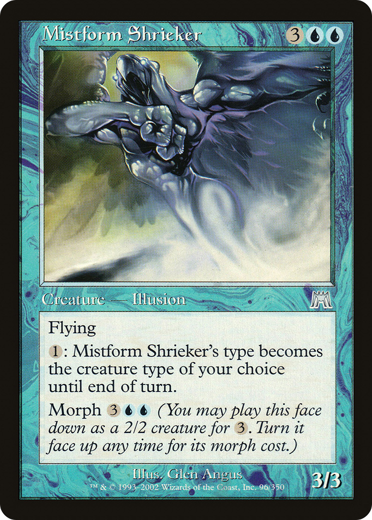 Shrieker Mistform (ONS-096) - Onslaught Foil 