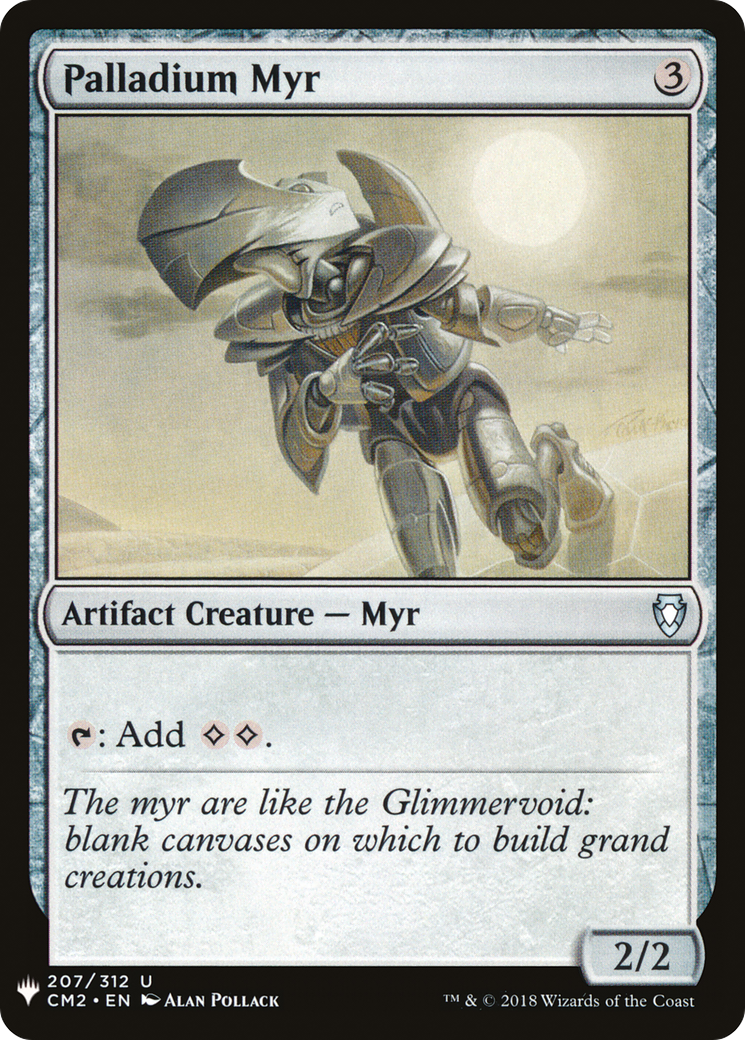 Palladium Myr (LIST-CM2-207) - The List