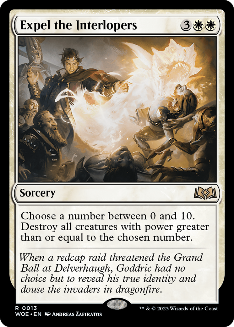 Expulser les intrus (WOE-013) - Wilds of Eldraine Foil 
