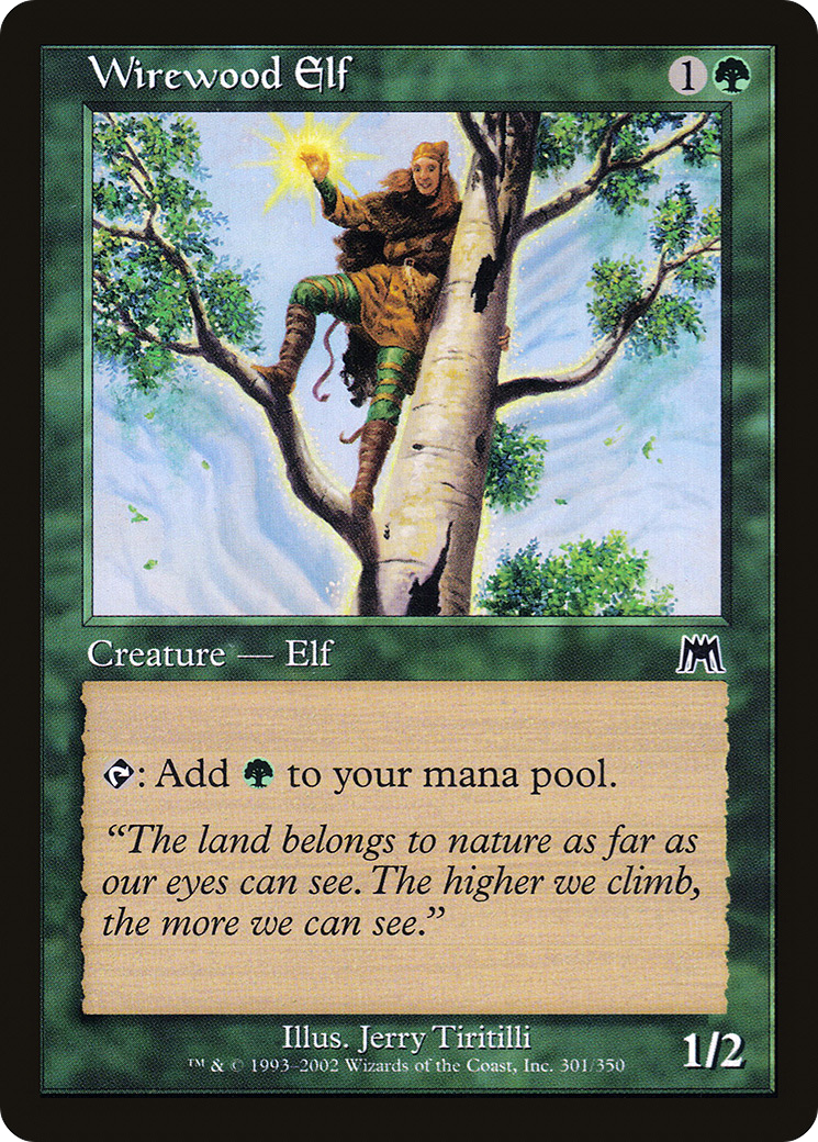 Elfe de Wirewood (ONS-301) - Onslaught Foil 