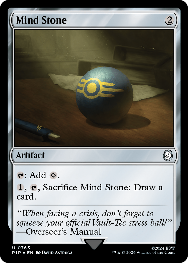 Mind Stone (Surge Foil) (PIP-763) - Fallout Foil