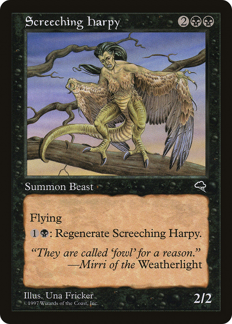 Harpie hurlante (TMP-155) - Tempête 