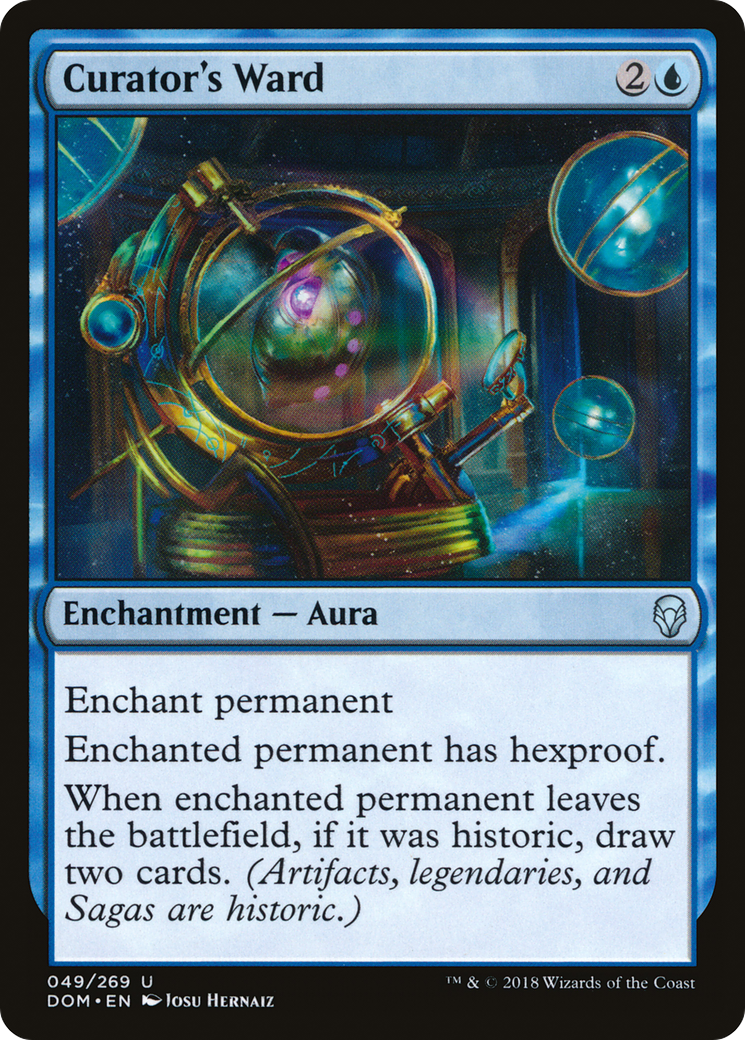 Garde du conservateur (DOM-049) - Dominaria Foil 