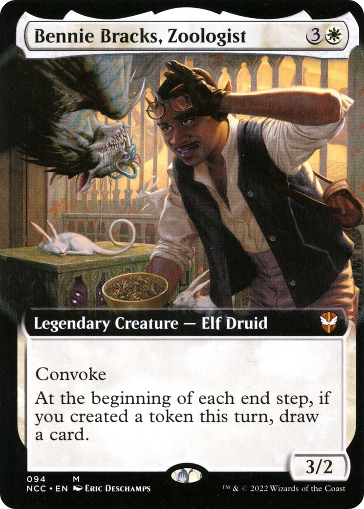Bennie Bracks, Zoologist (Extended Art) (NCC-094) - New Capenna Commander: (Extended Art) Foil