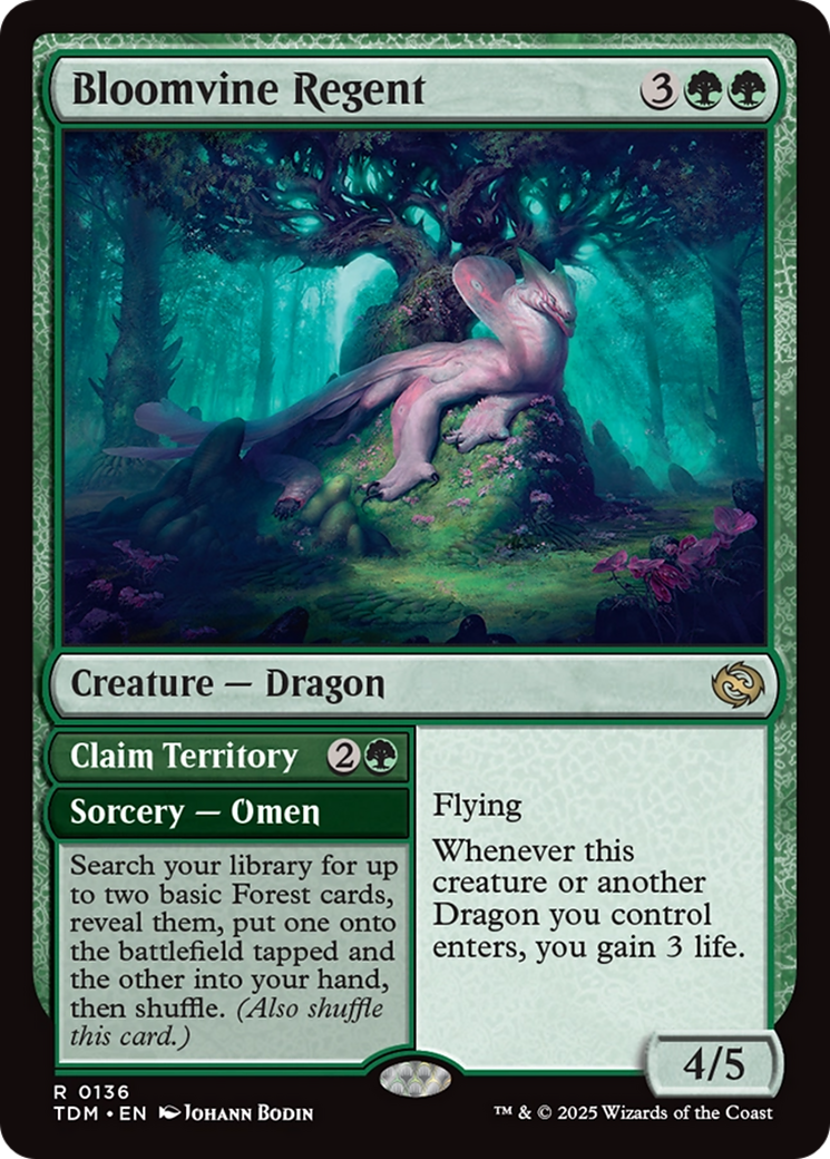 Régent Bloomvine (TDM-136) - Tarkir : Dragonstorm Foil 