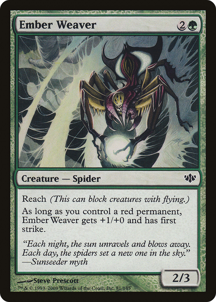 Ember Weaver (CON-081) - Conflux Foil 