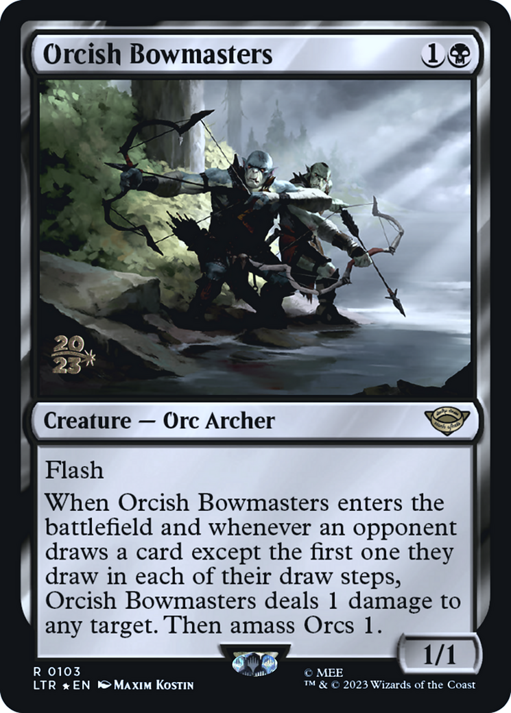 Orcish Bowmasters (PRE-103S) - Tales of Middle-earth Promos Foil
