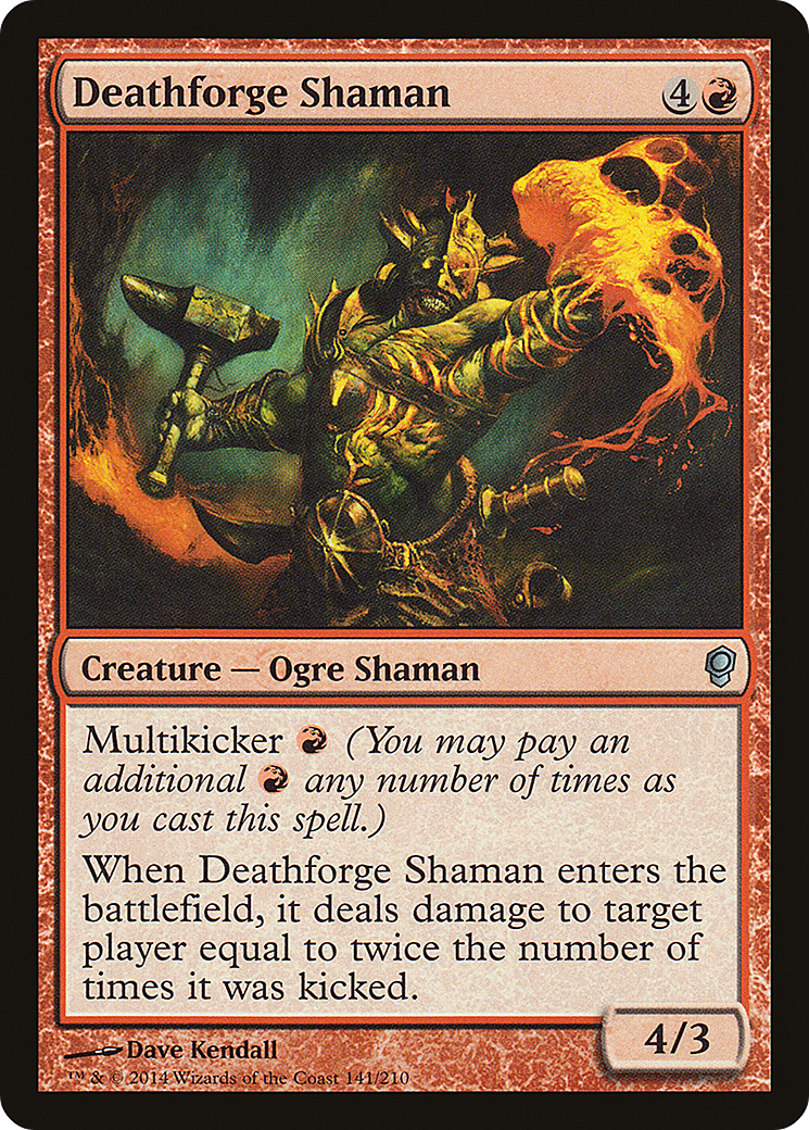 Chaman de Deathforge (CNS-141) - Conspiration Foil