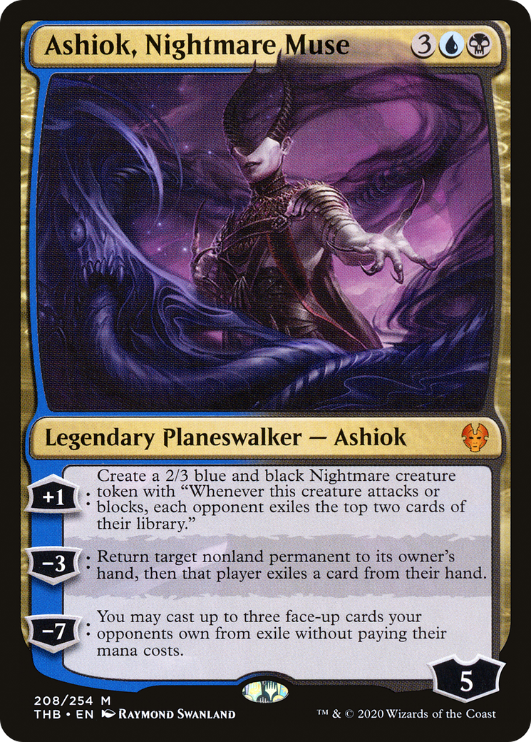 Ashiok, Nightmare Muse (THB-208) - Theros Beyond Death