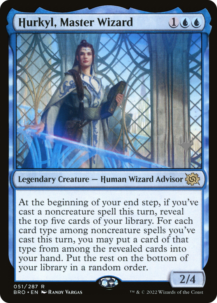 Hurkyl, Master Wizard (PPBRO-51P) - The Brothers' War Promos