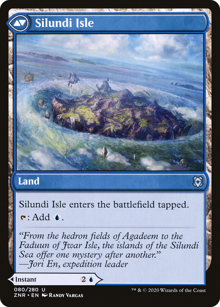 Silundi Vision (ZNR-080) - Zendikar Rising Foil