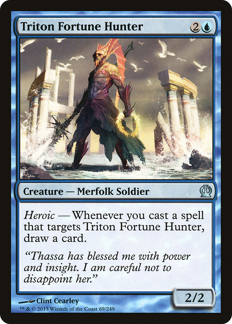 Triton, le chasseur de fortune (THS-069) - Theros 