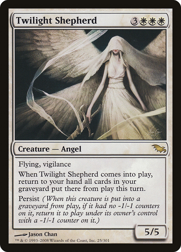 Twilight Shepherd (SHM-025) - Feuille Shadowmoor