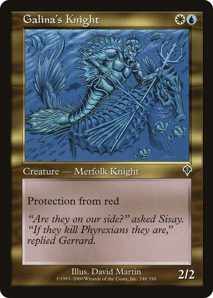 Chevalier de Galina (INV-248) - Invasion Foil 