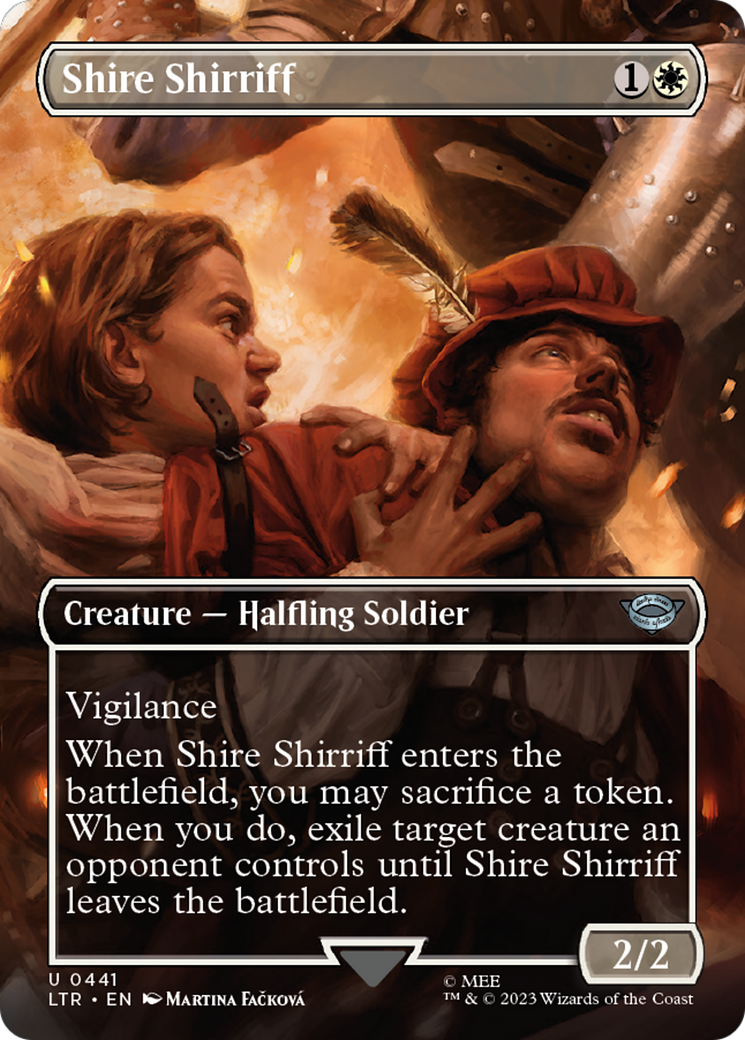 Shire Shirriff (Borderless) (LTR-441) - The Lord of the Rings: Tales of Middle-earth (Borderless) Foil
