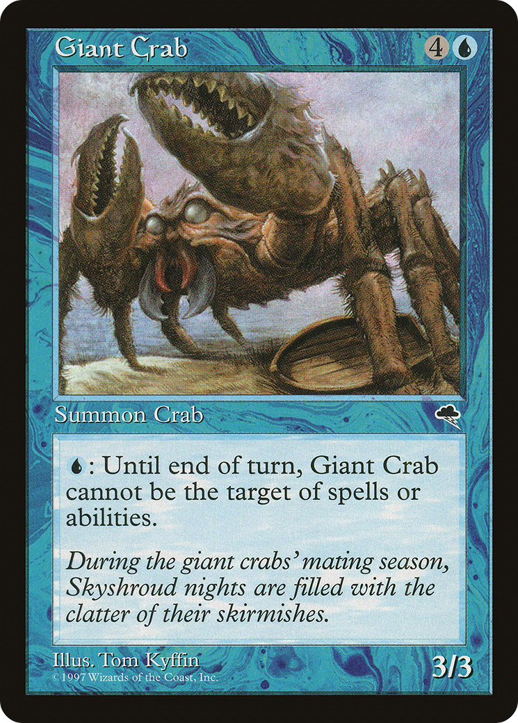 Crabe géant (TMP-066) - Tempête
