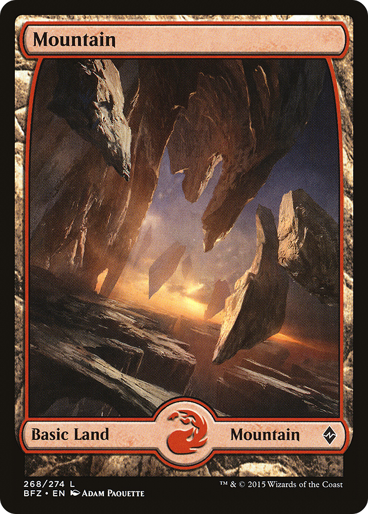 Montagne (BFZ-268) - Bataille pour Zendikar 