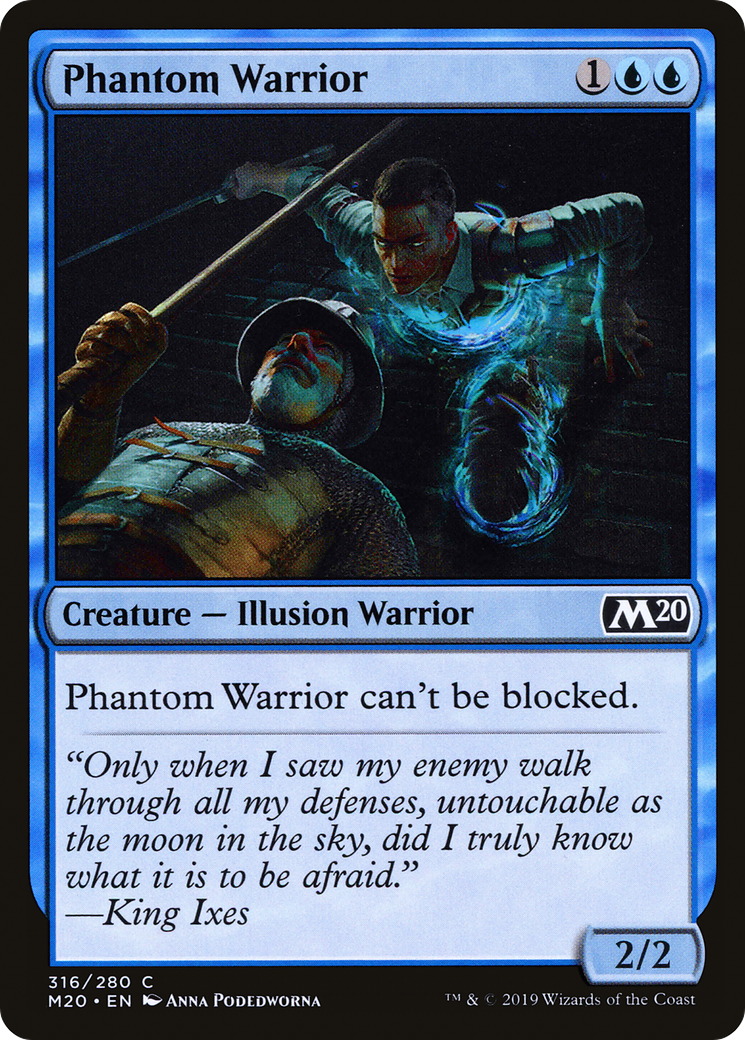 Phantom Warrior (M20-316) - Core Set 2020