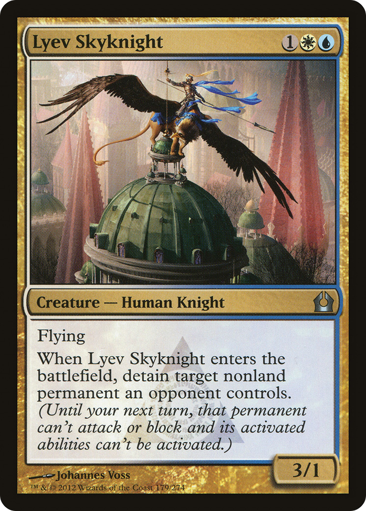 Lyev Skyknight (RTR-179) - Return to Ravnica Foil