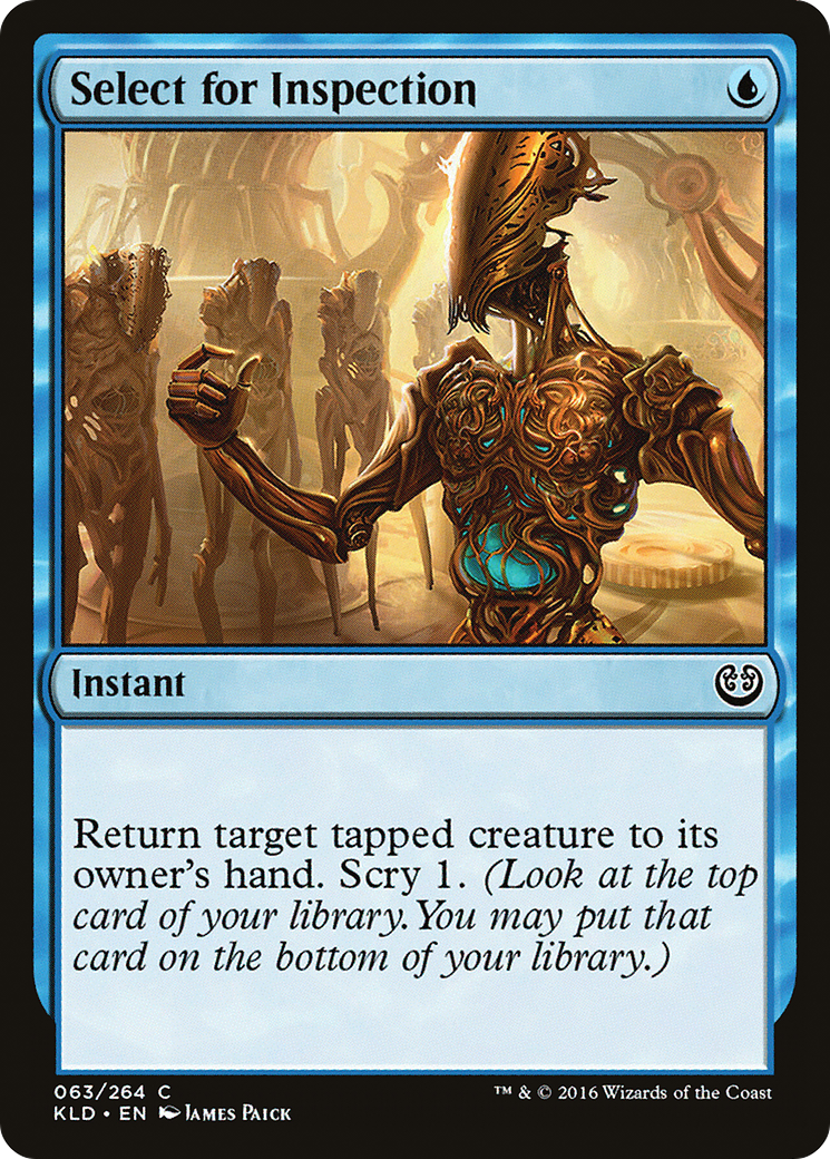 Sélectionner pour inspection (KLD-063) - Kaladesh 