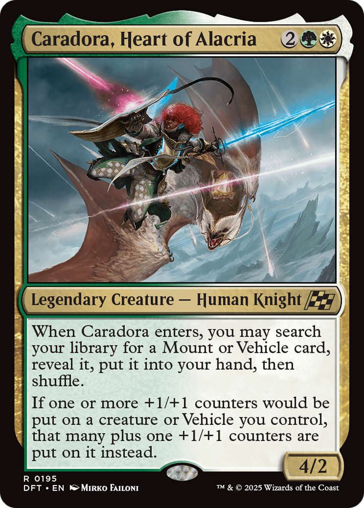 Caradora, Heart of Alacria (-195) - Aetherdrift