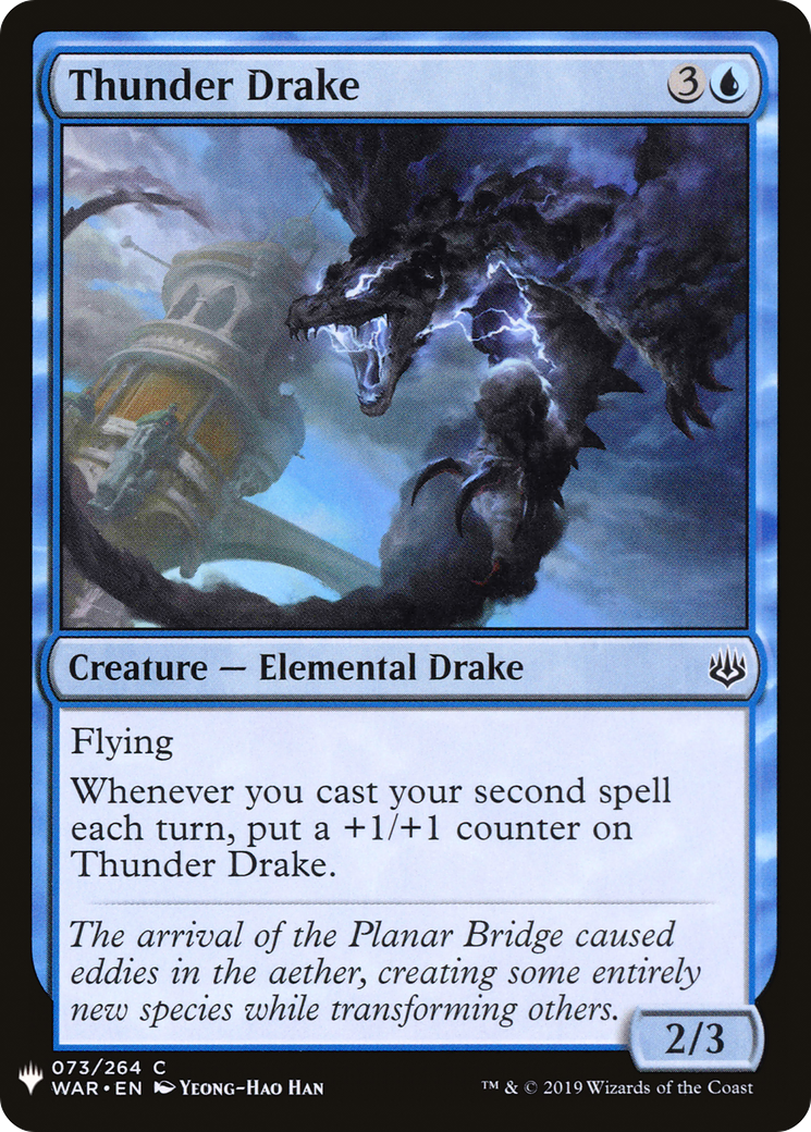 Thunder Drake (PLST-WAR-73) - La Liste