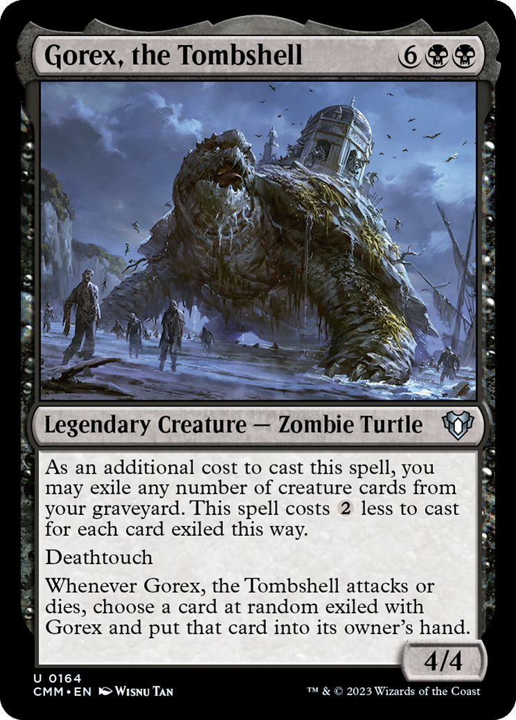 Gorex, le Tombshell (CMM-164) - Commander Masters 