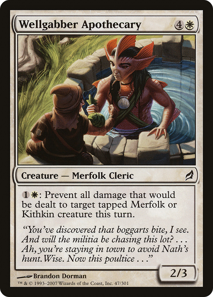 Apothicaire Wellgabber (LRW-047) - Lorwyn Foil 