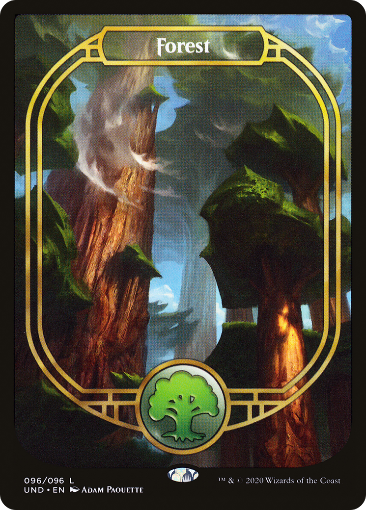 Forest (Full Art) (UND-096) - Unsanctioned Foil