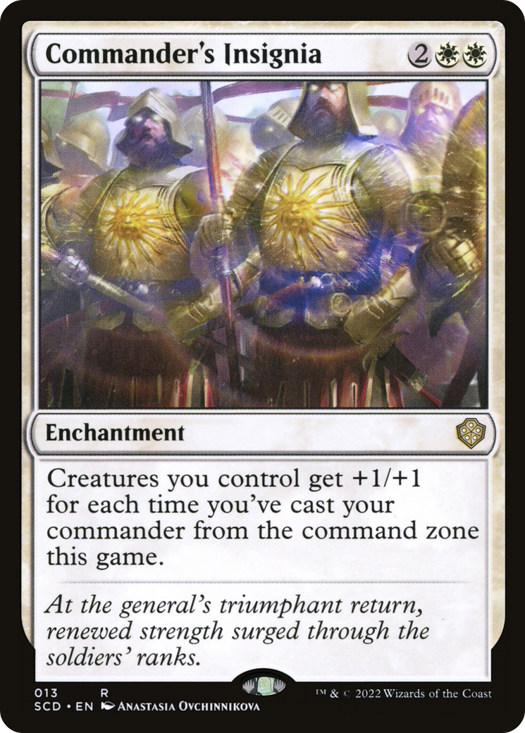 Insigne du commandant (SCD-013) - Decks de commandant de départ 