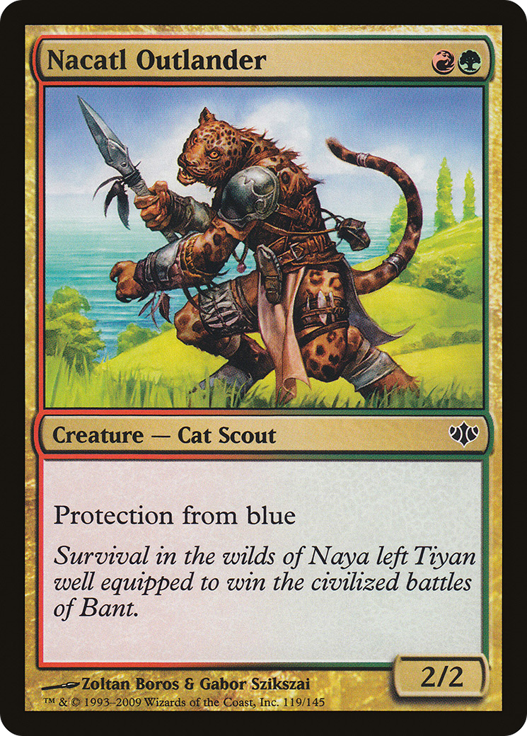 Nacatl Outlander (CON-119) - Conflux Foil 