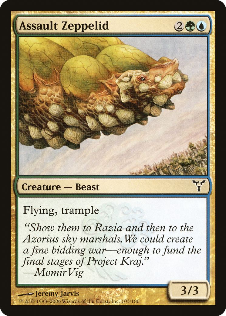 Zeppelid d'assaut (DIS-103) - Dissension Foil 