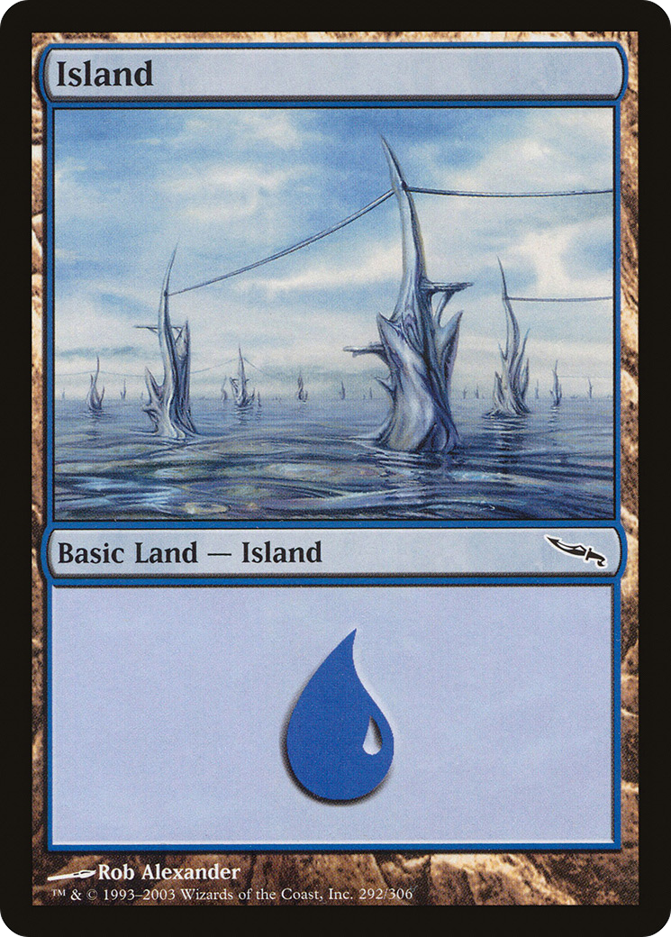 Île (MRD-292) - Mirrodin Foil